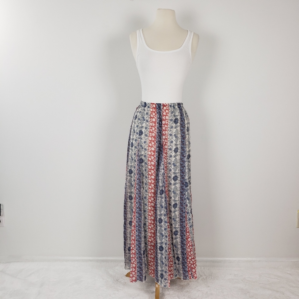 New Directions Boho Maxi Skirt Medium